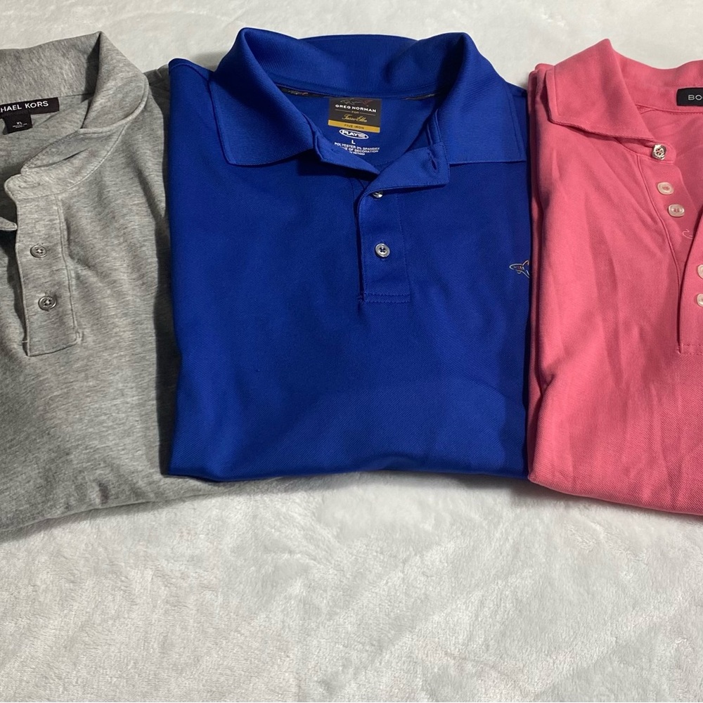 COPY - Michael Kors Gray Polo Shirt
